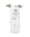 Angel Dear Spotted Puppy Blankie In Light Gray