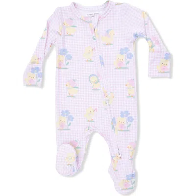 Angel Dear Babies'  Spring Ducklings Footie In Multi