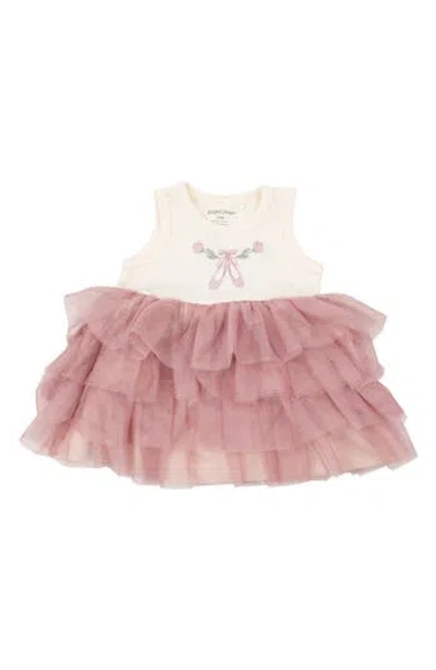 Angel Dear Babies'  Sugar Swizzle Tutu Tank Bodysuit In White