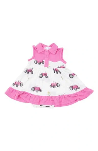 Angel Dear Babies'  Tractors Cowboy Bodysuit