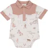 Angel Dear Wild West Bodysuit In Pink
