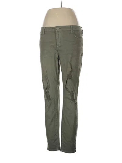 Pre-owned Angel Kiss Cargo Pants In Green