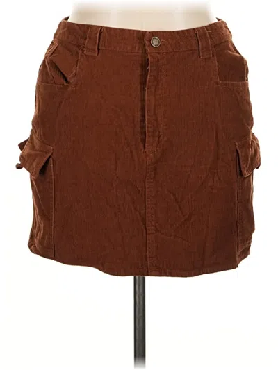 Pre-owned Angel Kiss Casual Skirt In Brown