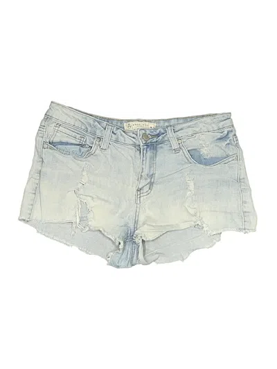 Pre-owned Angel Kiss Denim Shorts In Blue