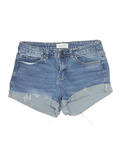 Pre-owned Angel Kiss Denim Shorts In Blue