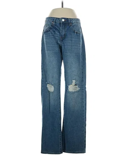 Pre-owned Angel Kiss Jeans In Blue