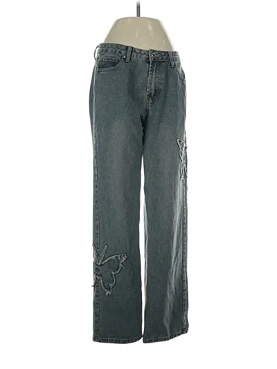 Pre-owned Angel Kiss Jeans In Blue