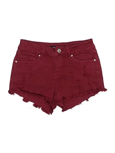 Pre-owned Angel Kiss Shorts In Burgundy