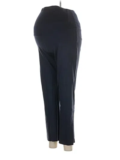 Pre-owned Angel Maternity Active Pants In Blue