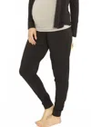Angel Maternity 2-pack Maternity Leggings In Black