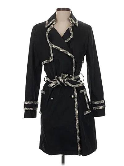 Pre-owned Angel Nina Trenchcoat In Black