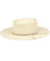 ANGELA & WILLIAM LIGHT BOATER GAMBLE PORKPIE DERBY FEDORA SUN HAT