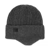 Angela & William Men's Sherpa Lined Cable Knit Winter Beanie With Ear Flap In Multi