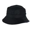 Angela & William Waterproof Packable Rain Hat With Zippered Closure In Black