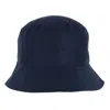 Angela & William Waterproof Packable Rain Hat With Zippered Closure In Blue