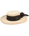 ANGELA & WILLIAM WOMEN'S BEACH SUN STRAW FLOPPY HAT