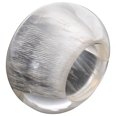 Pre-owned Angela Cummings Huge Lucite Bracelet In Multi