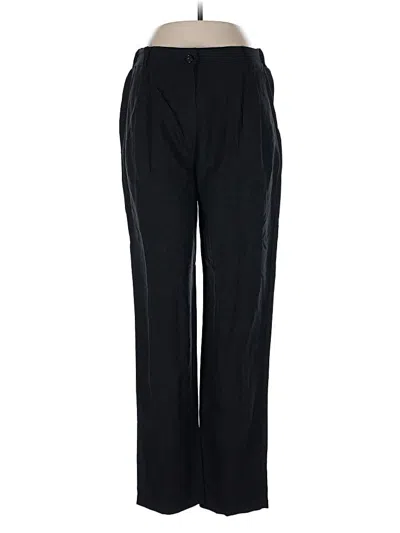 Pre-owned Angela Davis Dress Pants In Black