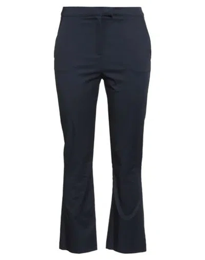 Angela Davis Woman Pants Midnight Blue Size 6 Cotton, Elastane