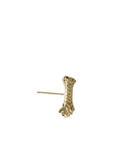 Angela Lago 18k Gold Rope Earring