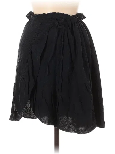 Pre-owned Angela Mele Milano Formal Skirt In Black
