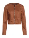 Angela Mele Milano Jackets In Beige