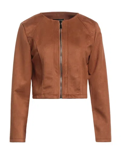 Angela Mele Milano Jackets In Beige
