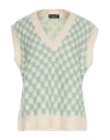 Angela Mele Milano Woman Sweater Light Green Size Onesize Acrylic, Mohair Wool, Wool, Polyamide