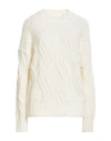 Angela Mele Milano Woman Sweater White Size Onesize Acrylic, Viscose, Wool, Alpaca Wool