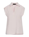 Angela Mele Milano Woman Top Pink Size M Viscose, Polyester