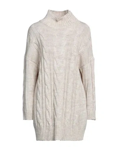 Angela Mele Milano Woman Turtleneck Slate Blue Size Onesize Acrylic, Viscose, Wool, Alpaca Wool