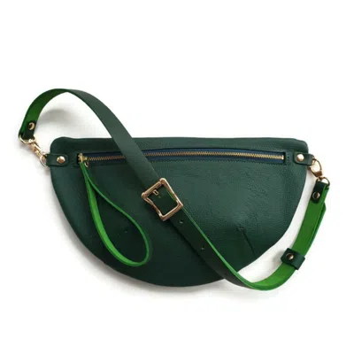 Angela Valentine Handbags Women's Harper Sling Bag In Forest Green
