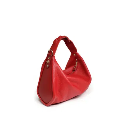 Angela Valentine Handbags Women's Melina Red Hobo Crossbody Bag