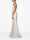 Angelica Montini Studios Open-back Maxi Dress In Neutral
