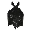 Angelika Jozefczyk Women's Black Orchidea Guipure Top In Black