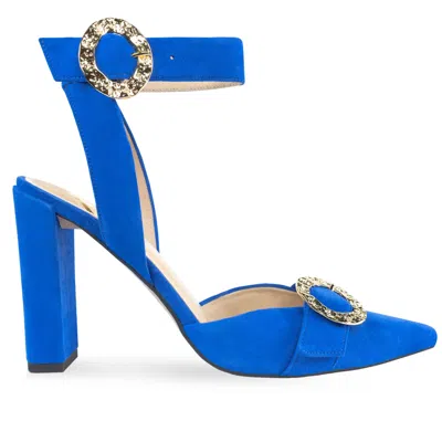 Angelika Jozefczyk Women's Bluette Suede Heels