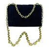 Angelika Jozefczyk Women's Braided Suede Handbag Navy Blue In Blue
