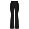 Angelika Jozefczyk Women's High-rise Flared Pants Palermo Black In Black