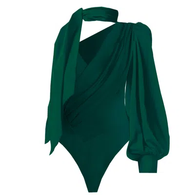 Angelika Jozefczyk Women's Maya Elegant Body Parisian Style Emerald Green