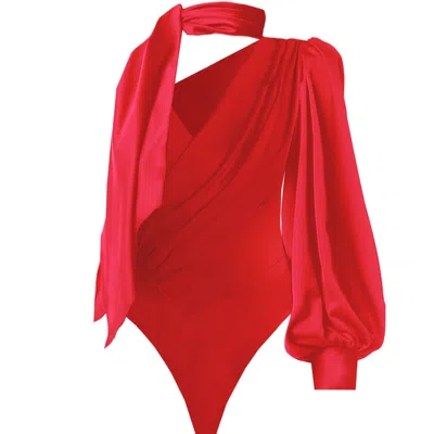 Angelika Jozefczyk Women's Maya Elegant Body Parisian Style Red