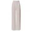Angelika Jozefczyk Women's Neutrals Sanremo High-rise Wide-leg Suit Pants Stone Beige In Beige