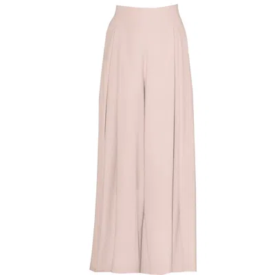 Angelika Jozefczyk Women's Neutrals Wide-leg Trousers Hera Beige