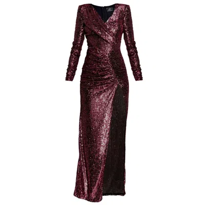 Angelika Jozefczyk Women's Red Evening Dress Gloria Burgund