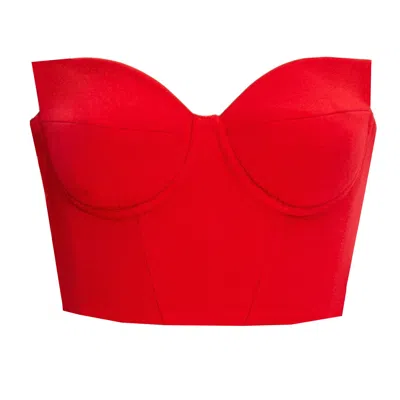 Angelika Jozefczyk Women's Sanremo Corset Top Red