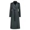 Angelika Jozefczyk Women's Timeless Icon Green Wool-blend Coat In Green