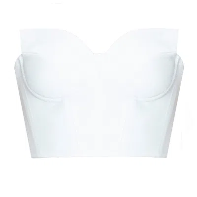 Angelika Jozefczyk Women's White Sanremo Corset Top Ivory