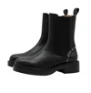 Angelo Bervicato Women's Nina Chelsea Boot With Studs In Black In Black