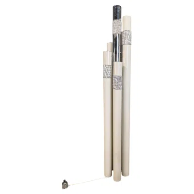 Pre-owned Angelo Brotto Midcentury Floor Lamp By  For Esperia, 1960s In Transparent