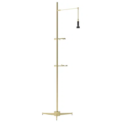 Pre-owned Angelo Lelii 21st Century Cavalletto Floor Lamp, , 2019, Italy, Us In Sand
