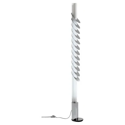 Pre-owned Angelo Lelii An Italian Mid Century Modern Arredoluce Zodiac Floor Lamp By  In Transparent